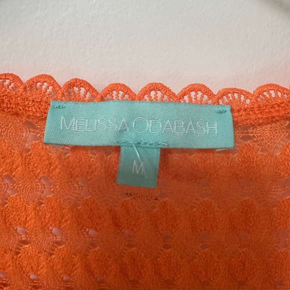 Melissa Odabash Annabel Orange Crochet Dress Cover-up - Picture 4 of 9
